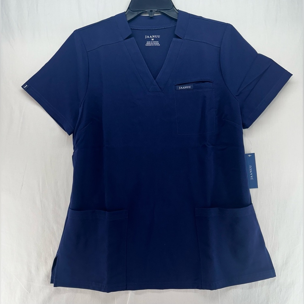 Jaanuu Navy Short Sleeve Top